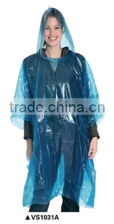 Disposable Clear Plastic Industrial Rubber Rain Coat photo-2