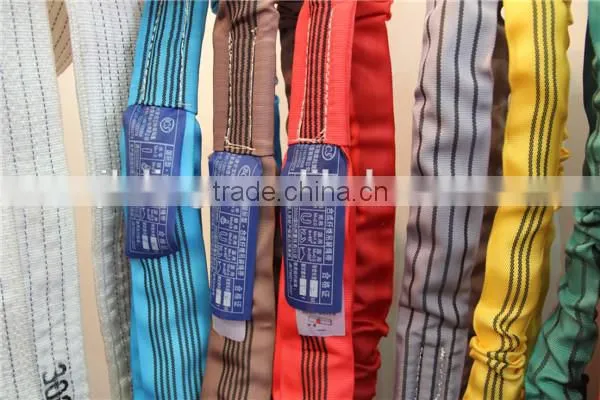 40ton Heavy Duty Lifting Round Sling Soft Sling photo-3