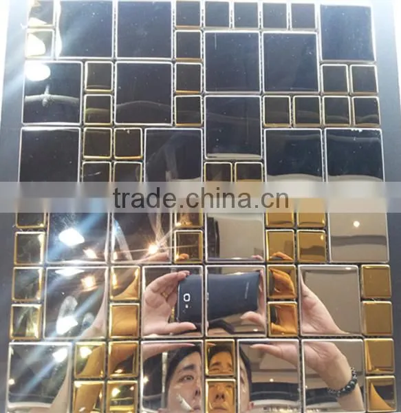 2014 New Stainless Steel Mosaic Tile for TV Wall