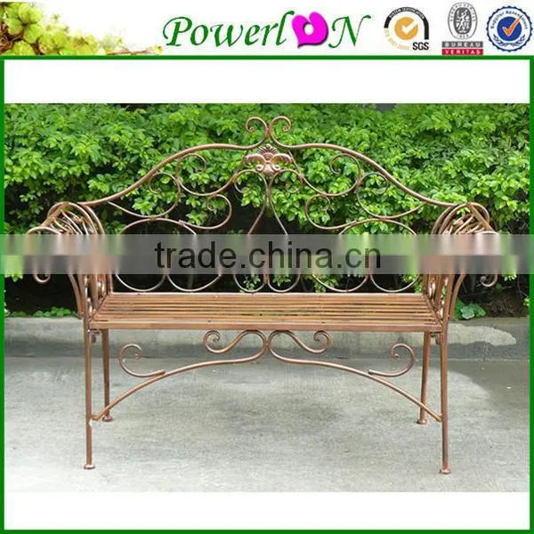 Cheap New Design Antique High Quality Metal Framed Garden Chairs For Home Patio Park J21M TS05 X00 PL08-34028 photo-3