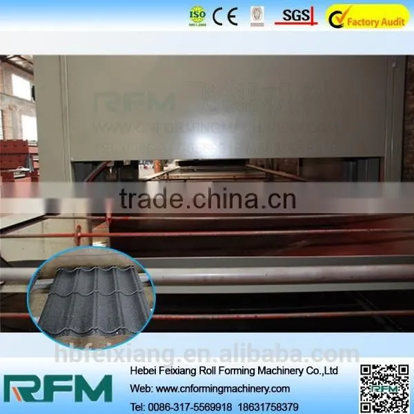 Stone Coated Metal Tile Production Line on photo-6