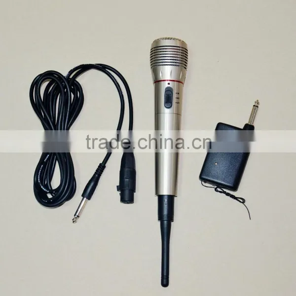 Cheape Wired & Wireless Karaoke Microphne