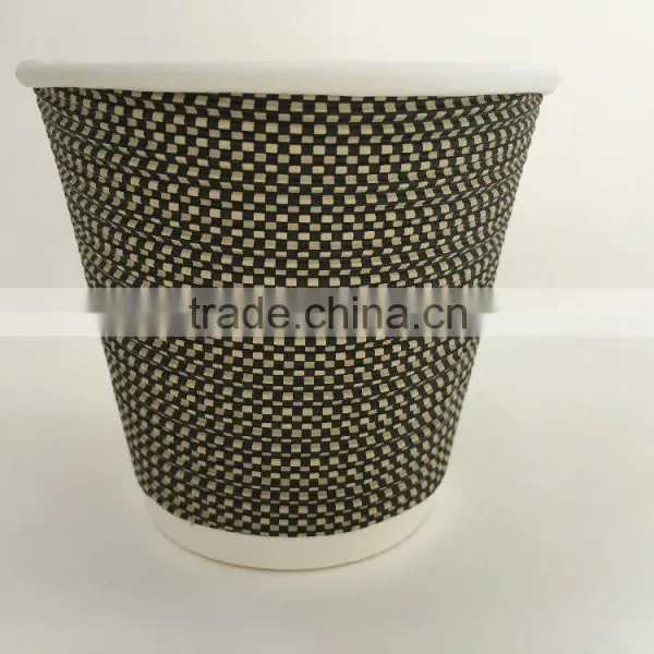 S-corrugated Paper Cups for Hot Coffee Insulated Paper Coffee Cups photo-2