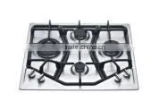 2014 4 Burner Stainless Steel Gas Hob Zhongshan Factory OEM Service(Model No: Z634-ABCD)