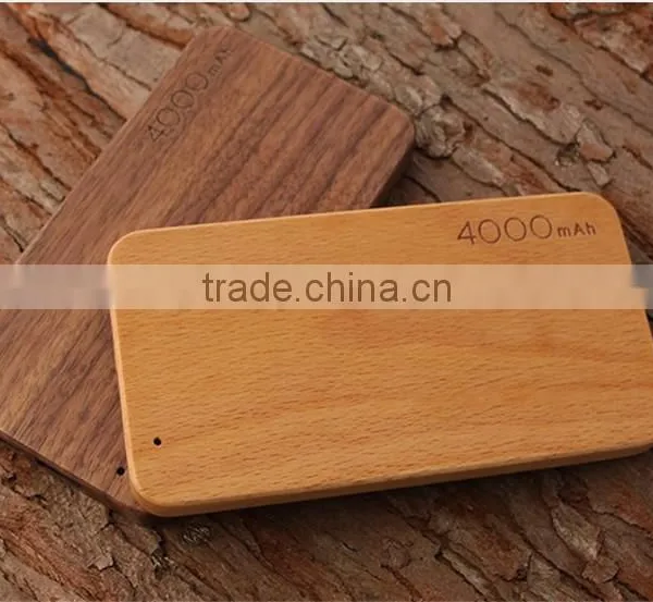 Innovative Electronic Products Power Bank 4000 Mah Wood 4000 Power Bank