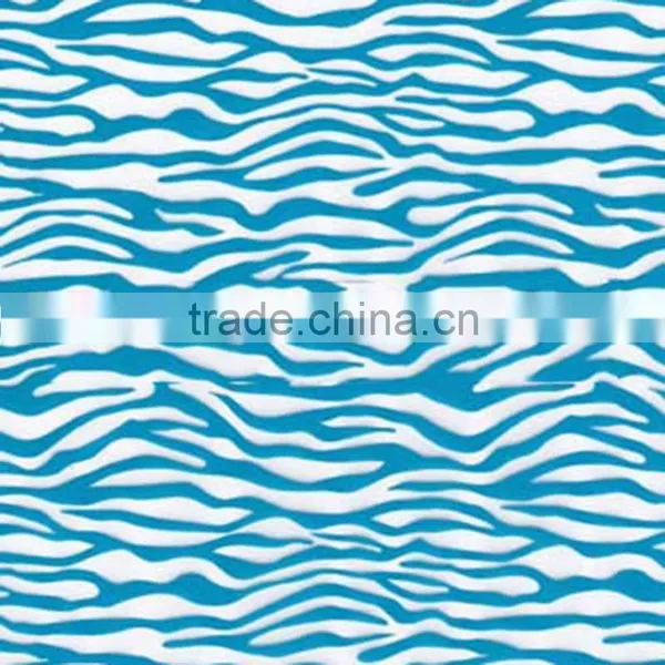 TSAUTOP 0.5M/1M Width New Style Blue Zebra Hydrographic Film Water Transfer Film photo-6