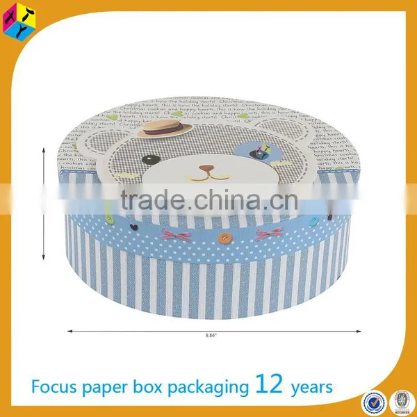 High Quality Custom Paper Cardboard Hat Box Cake photo-4