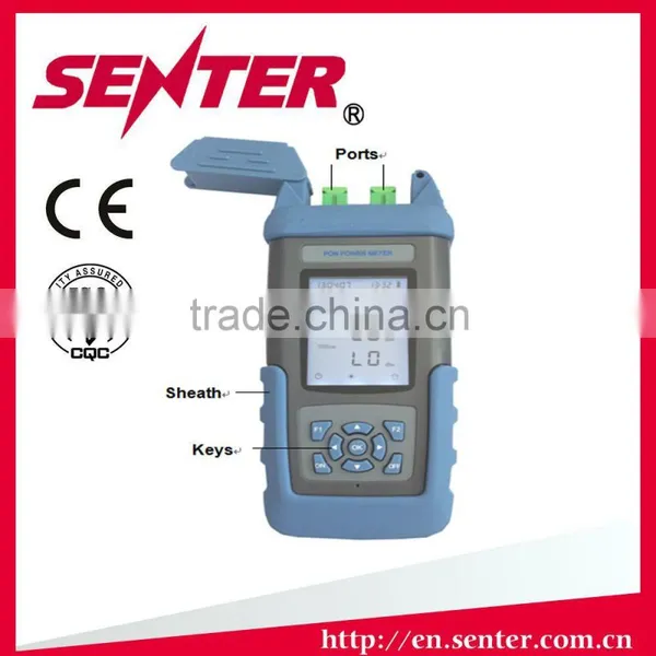 Handheld PON Optical Power Meter for FTTx& digital system of communication devices