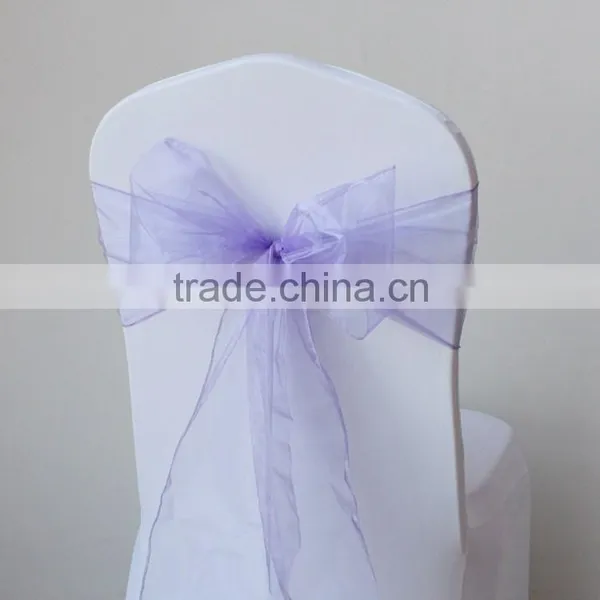 Fancy Wedding Spandex Chair Sashes photo-6