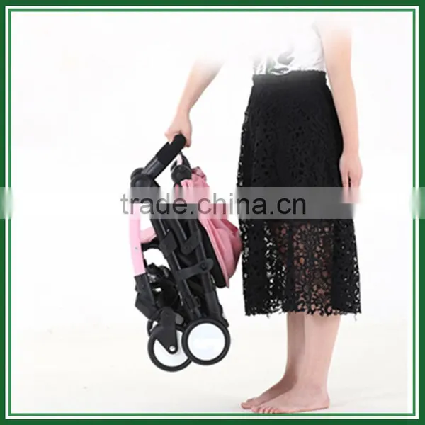 2016 Hot Sell Fashionable Bed Basketball Folding Baby Pushchair Portable Stroller With Best Quality Accept Paypal Payment photo-3