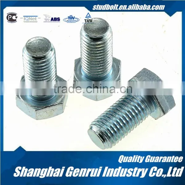 High Tensile Scm435 Jis b 1180 Grade 8.8 10.9 Hexagon Head Bolt photo-3