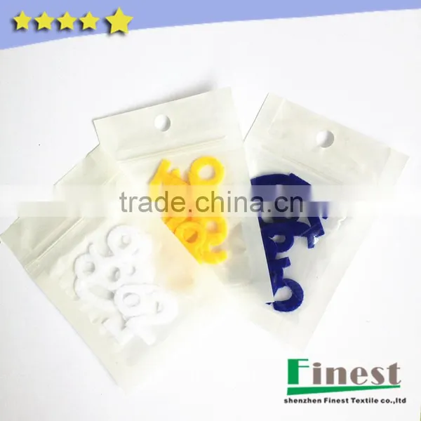 Custom Hook Loop Dots With Alphabets Printed photo-6