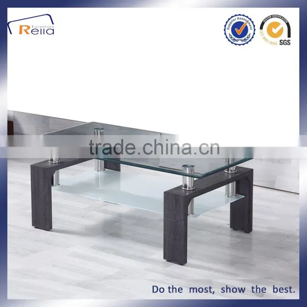 Popular Customized Grey Class Coffee Table With Oka Paper From China photo-2
