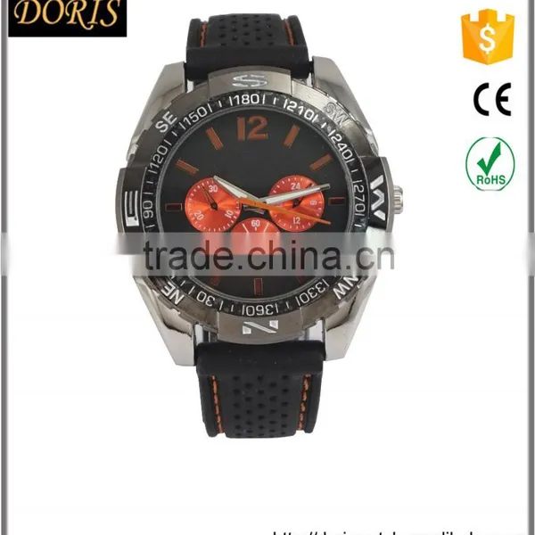 Fashion Japan Movt Quartz Silicone Wrist Watch photo-5