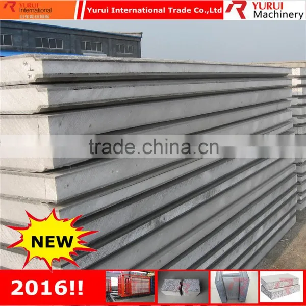 Trade Assurance Building Material Machinery Lightweight Precast Concrete Hollow Core Wall Panel Making Machine photo-5