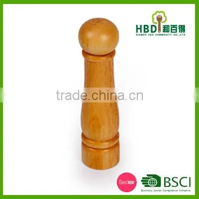 High Qulity Rubber Wood Salt&pepper Mill Bottle /spice Mill photo-3