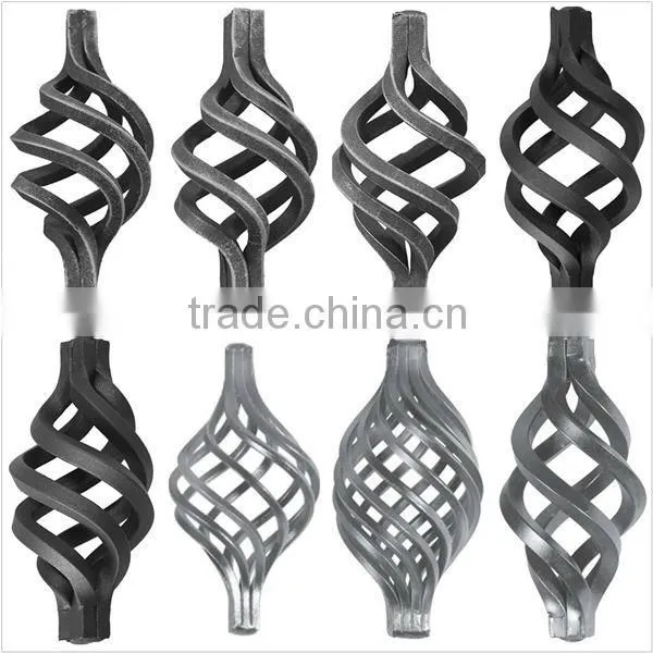 Iron Main Gate Decorative Use for Fence Picket Wrought Iron Baskets photo-4