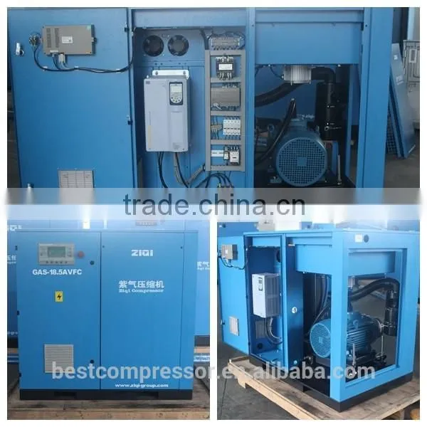 380V Textile Industry Portable Electric Screw Air Compressor Specification photo-2