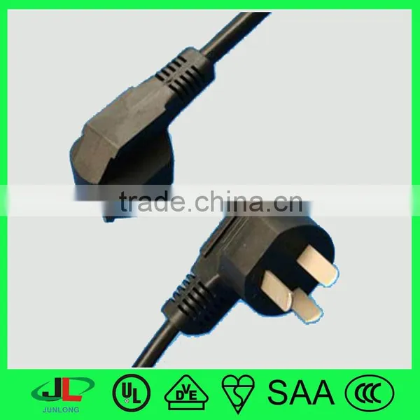 China CCC ISO Approved 3 Pin Ccc Power Cord Electrical Cord Plug Home Appliance/computer photo-2