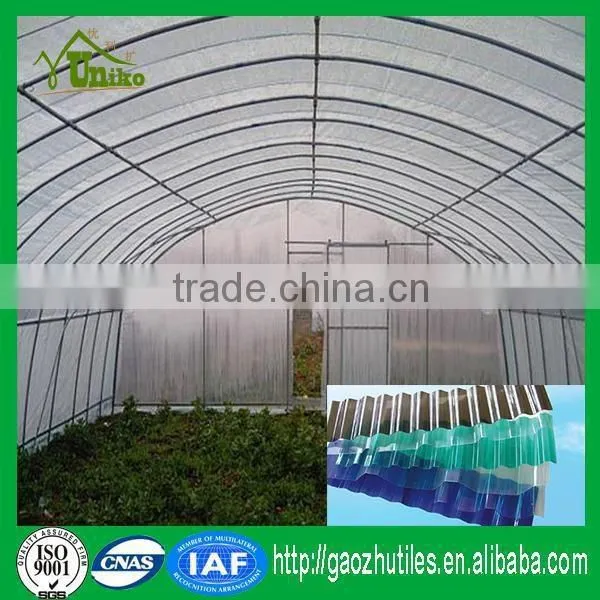 Pvc Types of Roofs Translucent Shingles Greenhouse Plastic Cover photo-5