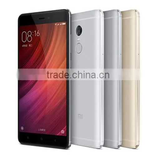 Original Xiaomi Redmi Note 4 MTK Helio X 20 Deca Core Mobile Phone 5.5" 1920x1080 13MP Metal Body Fingerprint Smart Phone photo-2