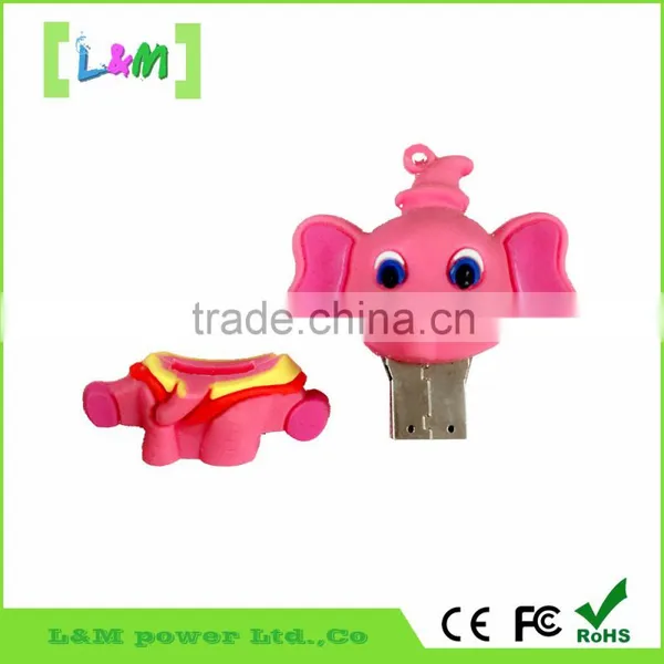 PVC USB Flash Drive 1GB/Silicon USB Flash Drive 1GB photo-2