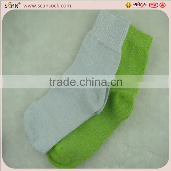 Factory Custom High Quality 0-3years Old Baby Green Ankle Socks, Cute Cartoon Style photo-4