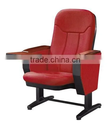 Red Fabric 2 Person 4d Theater Seats / Cinema Chair YA-302
