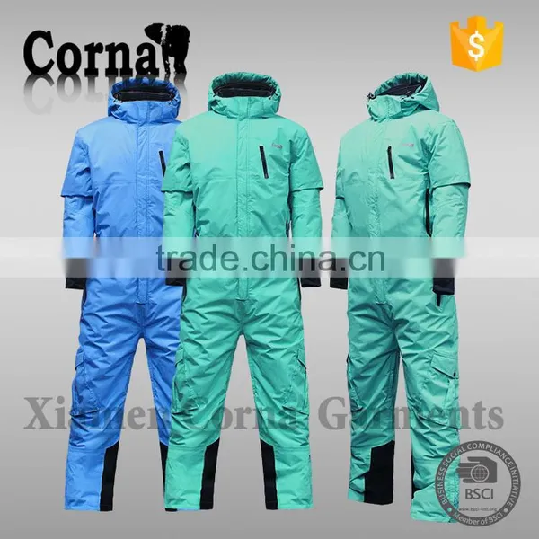 Unique Design Fashionable Windproof Ski Suit One Piece photo-5
