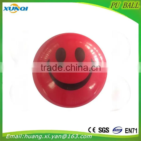Smiling Face Ball High Quality Children Toy Balls Soft Anti Stress Ball,PU Foam Ball photo-3