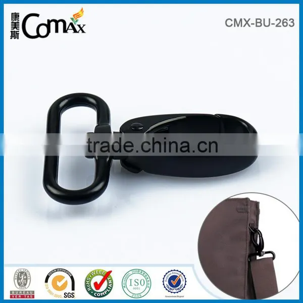 38mm Black Swivel Eye Snap Hook For Strap photo-3