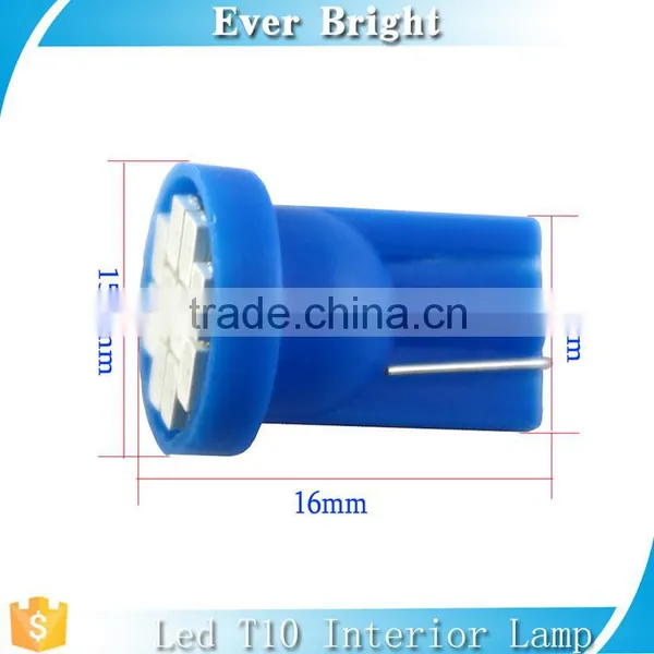 Mini 1206 10SMD T10 Led Light Lamp 12V Led Bulb 8000K 10000K T10 Led photo-2