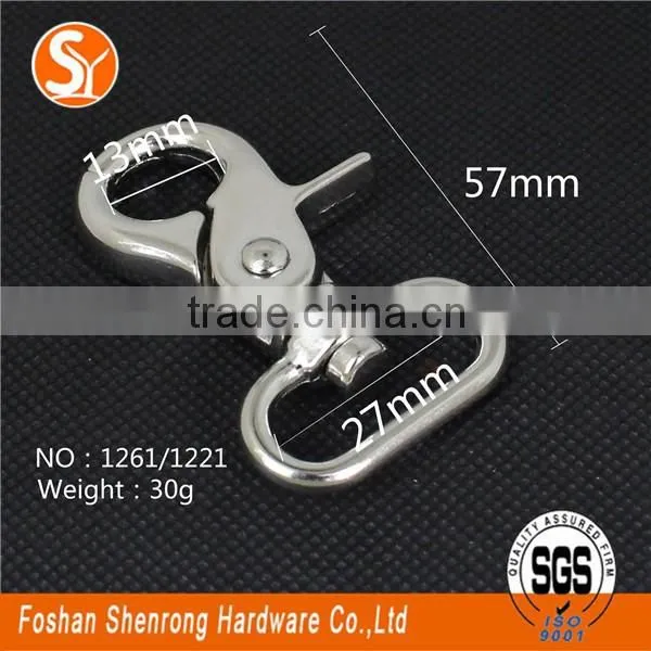 Wholesale Swivel Snaphook for Handbag, Zinc Alloy Snap Hook for Bags photo-2