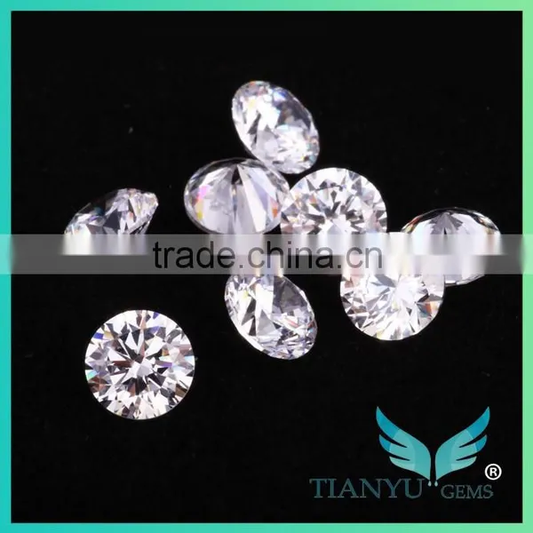Lab Created Cubic Zirconia Gemstones Bead Wax photo-2