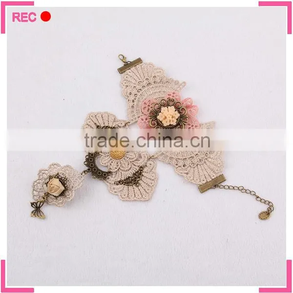 Girls Fancy Bracelets With Flower Decoration, for Party Teen Girl Bracelets photo-2