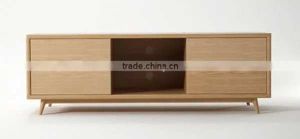 Teak Mid Open Stand - Wooden Teak Furniture Indonesia