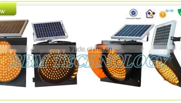 FCC Flashing Solar Traffic Single Lights photo-3