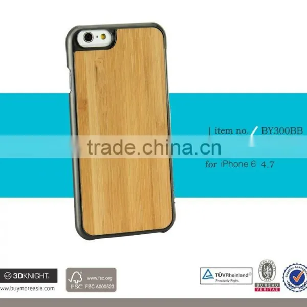 For IPhone 6 6S Real Wood Bamboo Imported Logs Custom Mobile Phone Case for Wooden IPhone Case photo-3