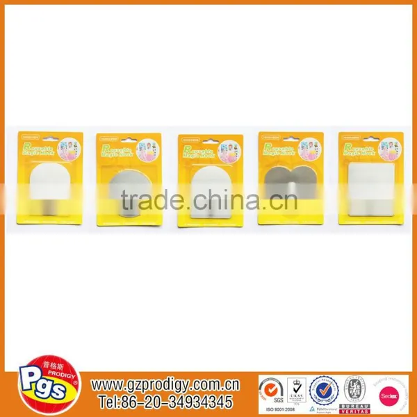 Houseware Items Adhesive Reusable Hook Plastic Hook for Glass photo-2