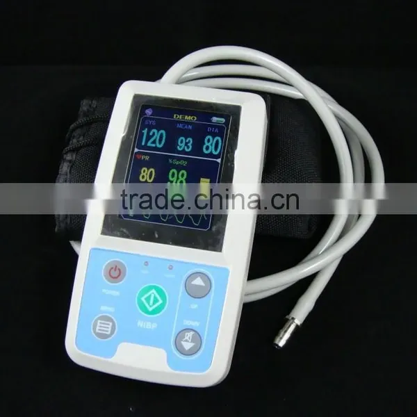 NEW Digital Combo ABPM+SpO2 Ambulatory Blood Pressure Monitor+24 Hours SpO2 Ambulatory Monitoring With Software photo-2