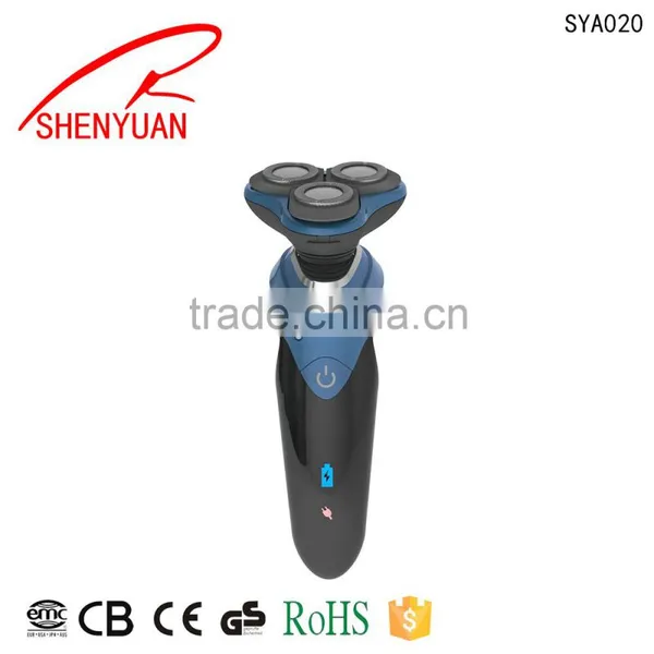Newest Hight Quality Rechargeable 3-head Beard Trimmer Electric Shaver Made in China photo-2