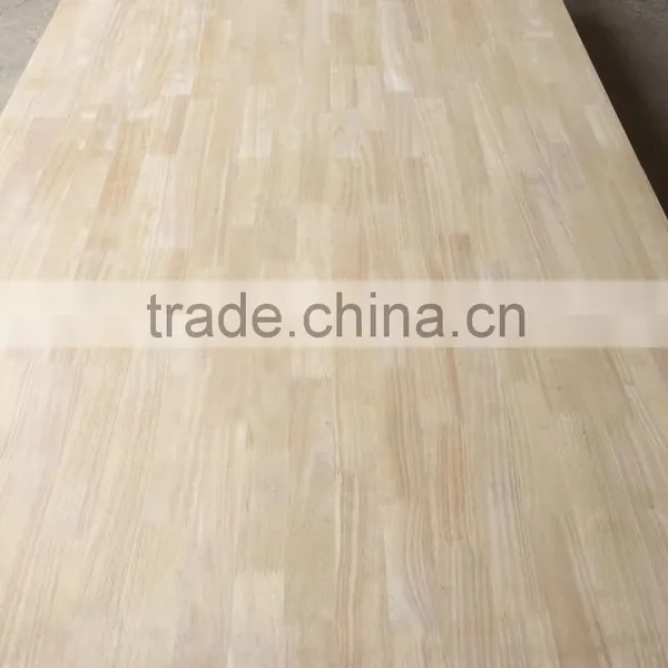 Rubber Wood Finger Joint Panel for Stairs Treads/rubber Squares for Window Scantlings photo-3
