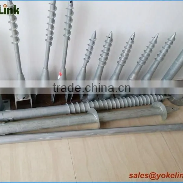 Galvanized Foundation Screw for Solar Power Station photo-4