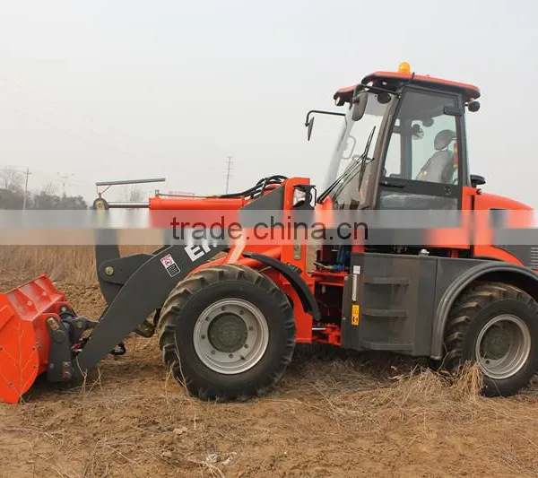 2016 New Style 2.5 Ton Small Wheel Loader With Pallet Forks photo-5