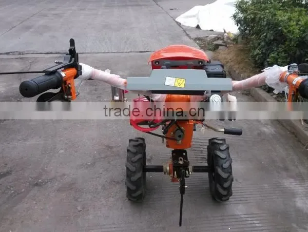 Mini Tiller Rotary Cultivator Power Tiller Rotary Tiller . Motor Hoe photo-2