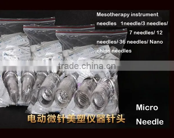 12-pin(Bayonet or Spiral Mouth) Derma Roller Pen Needle Cartridge With CE photo-5