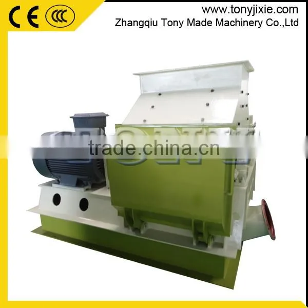 Tony Made Dual Shaft High-efficiency Roughage Wood Shavings Hammer Mill for Sale photo-2