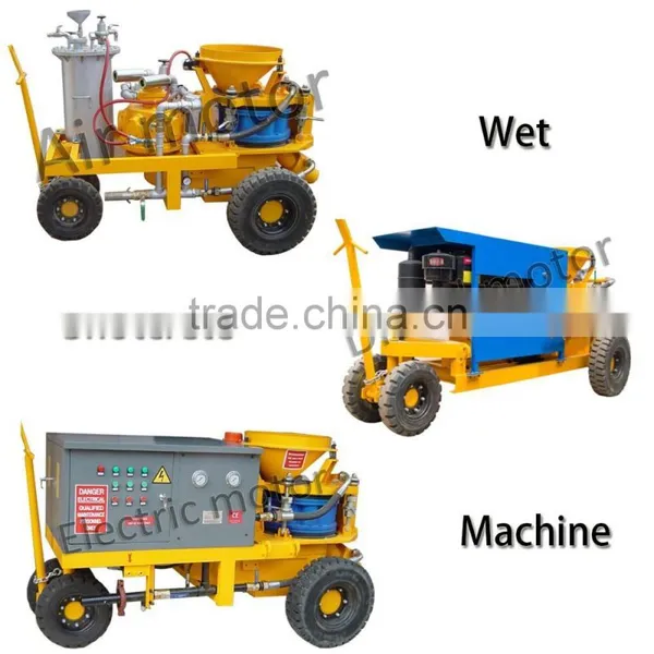 Professional Fibre Spraying Used Wet-mix Mortar Spraying Shotcrete Machine photo-6
