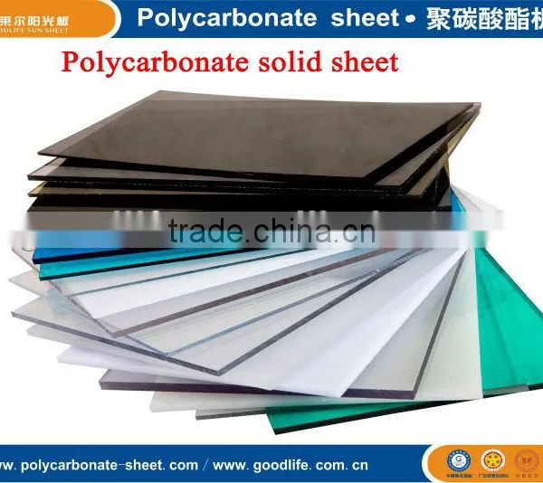 Roofing Plastic Polycarbonate Solid Sheets photo-4