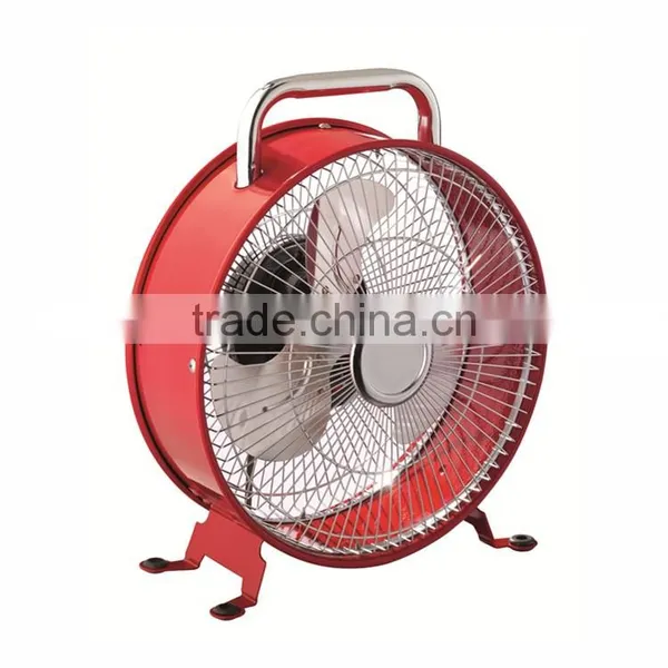 12'' Retro Table Fan.35W.Metal Finish.Decorative Mini Desk Fan photo-2